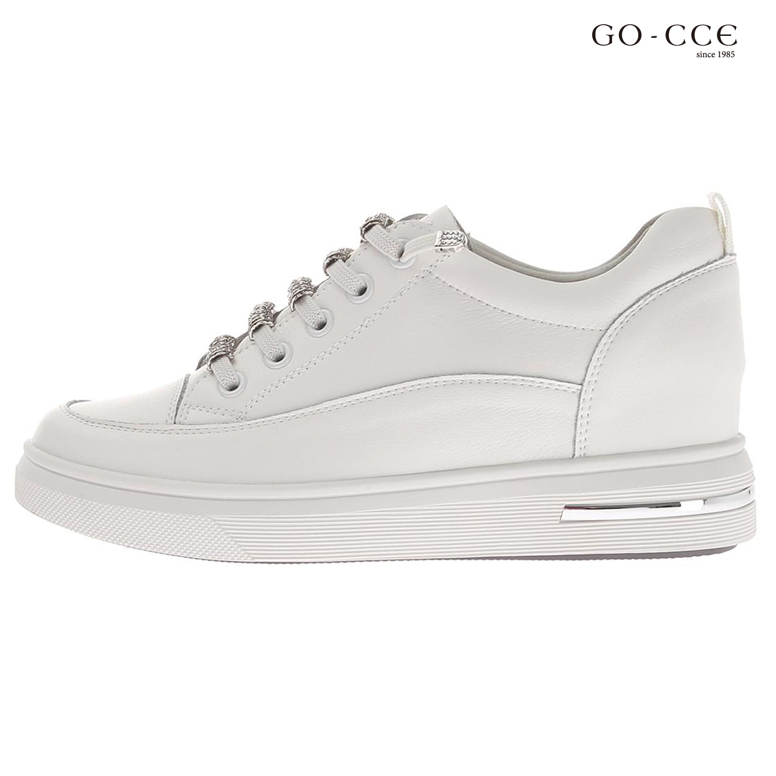 여성 스니커즈 GZP5022 화이트 3cm