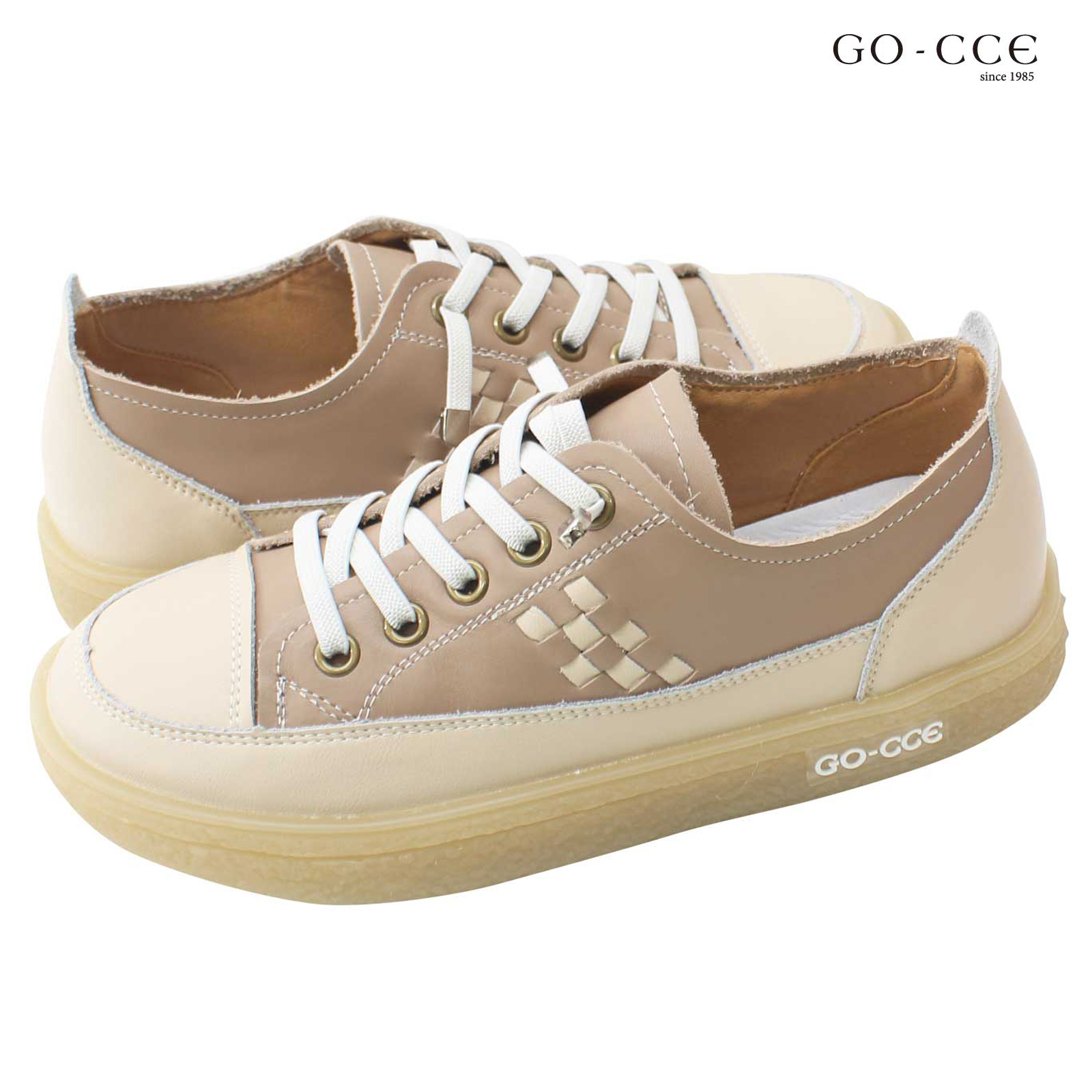여성 스니커즈 GZP5033 베이지 3cm