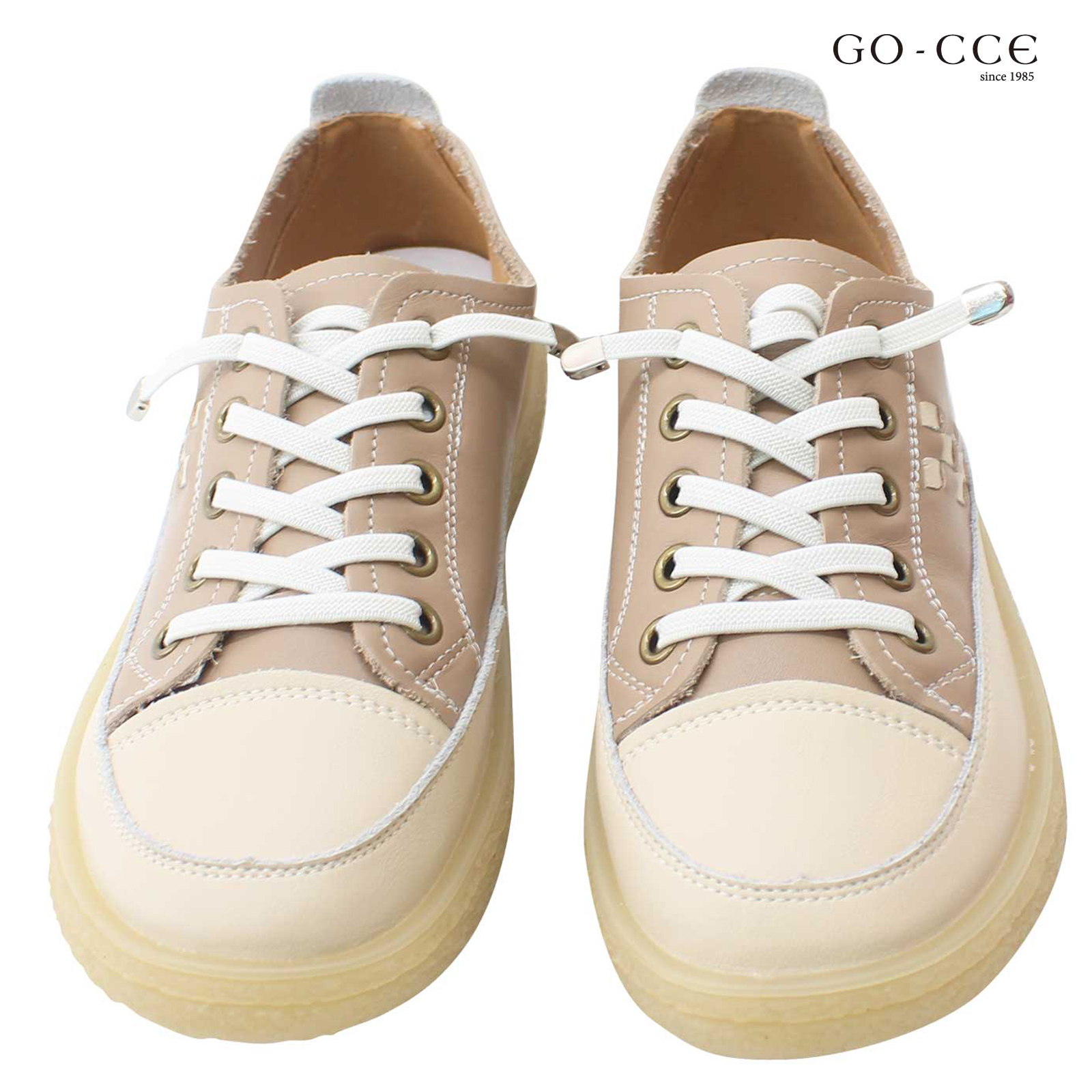 여성 스니커즈 GZP5033 베이지 3cm