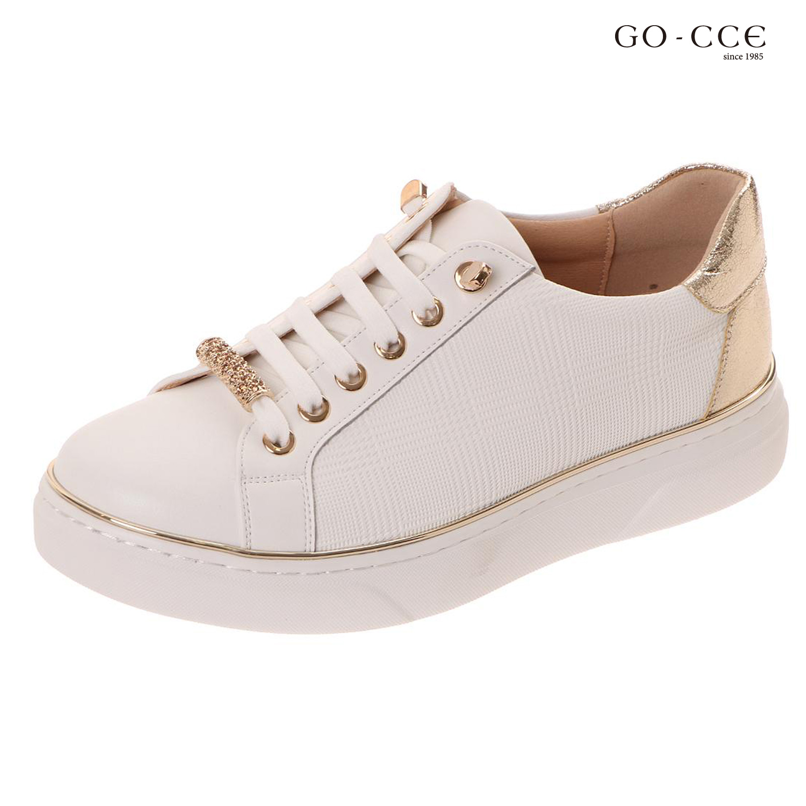여성 스니커즈 GGP5040 화이트 3cm