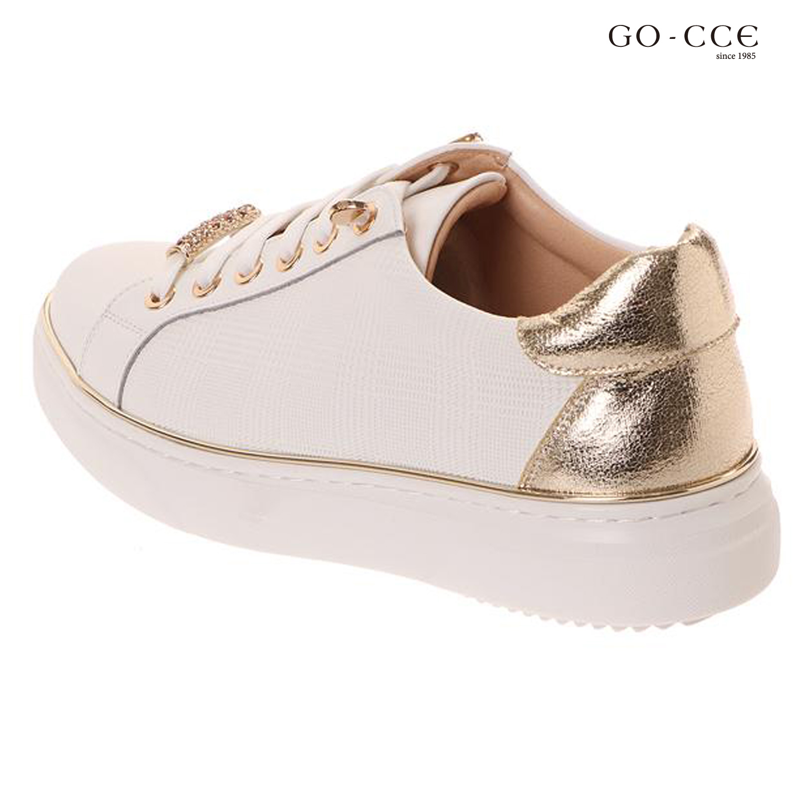 여성 스니커즈 GGP5040 화이트 3cm