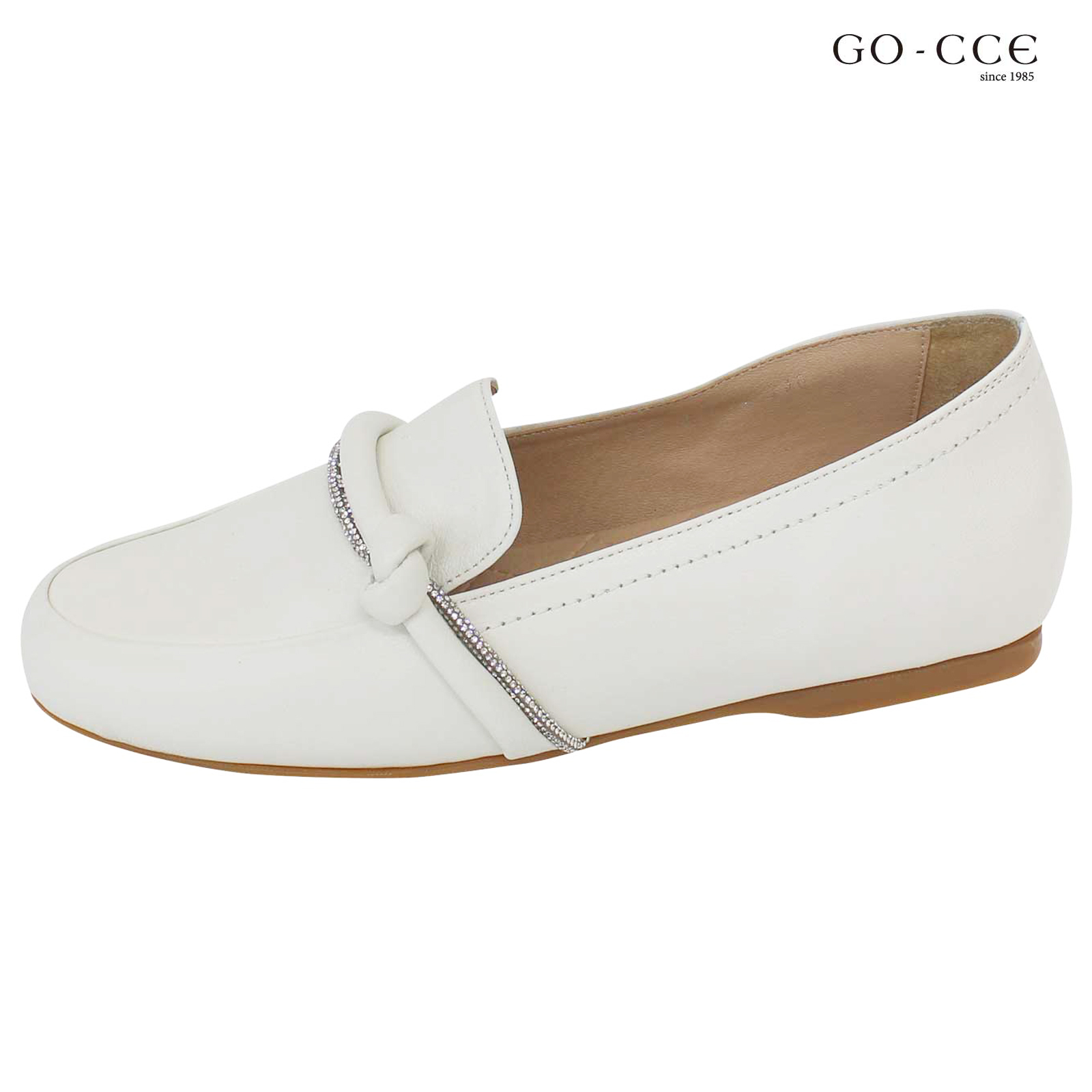 여성 로퍼 GEP2S014 화이트 2cm