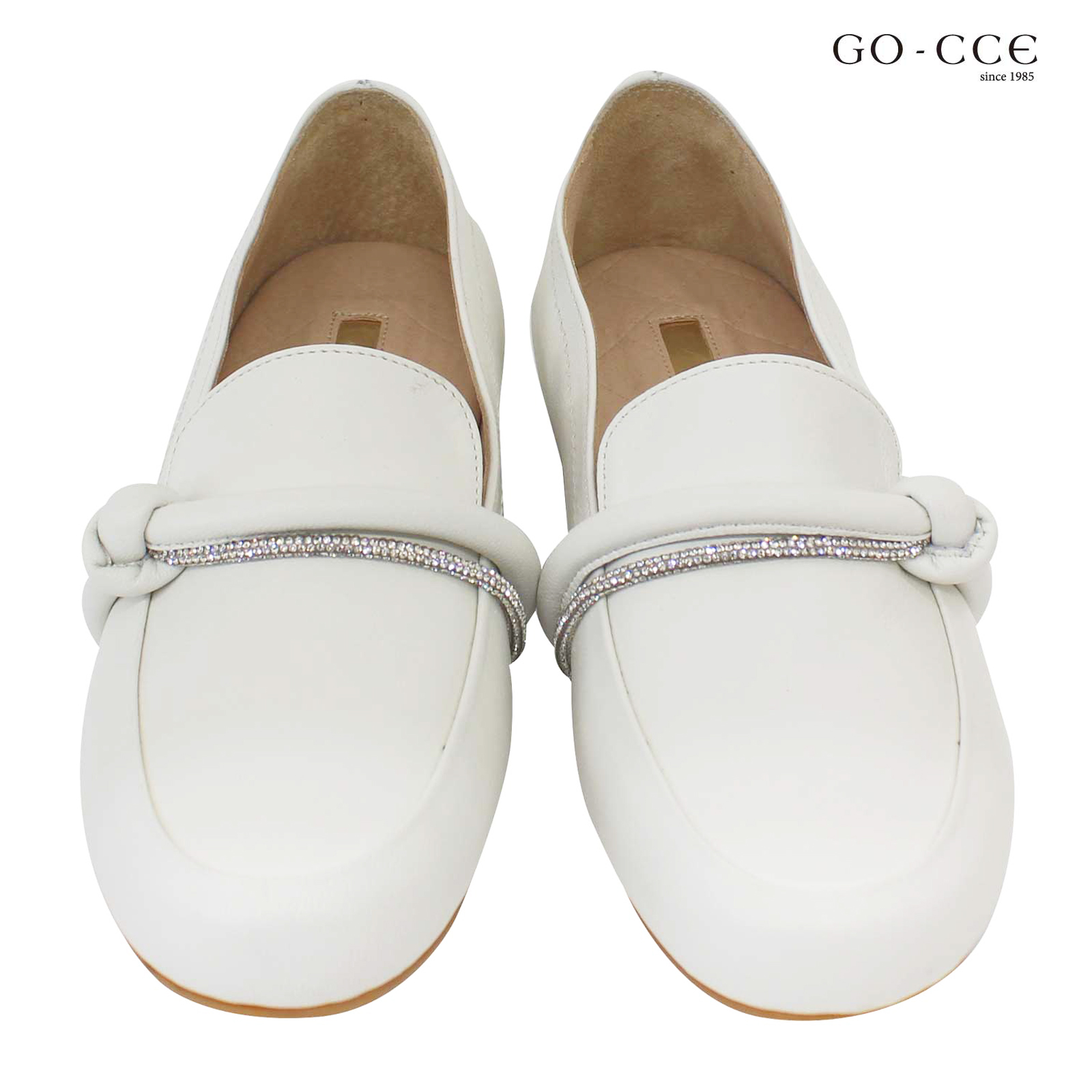 여성 로퍼 GEP2S014 화이트 2cm