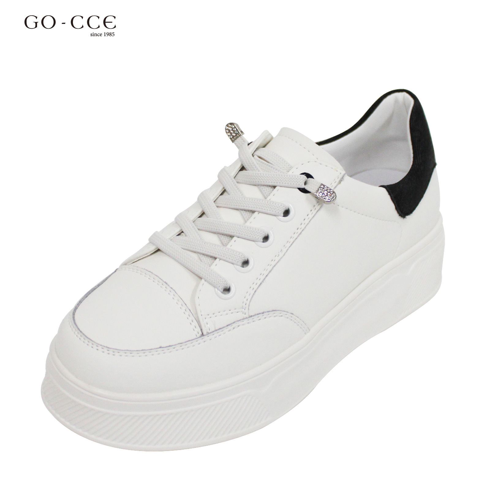 여성 스니커즈 ZOP3F016 화이트 5cm