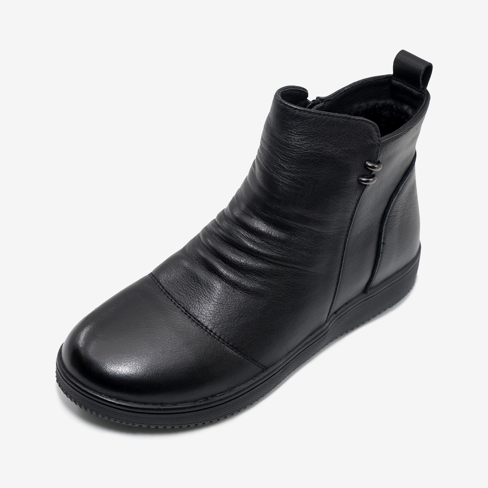여성 앵클부츠 OZA4F053 블랙 3cm