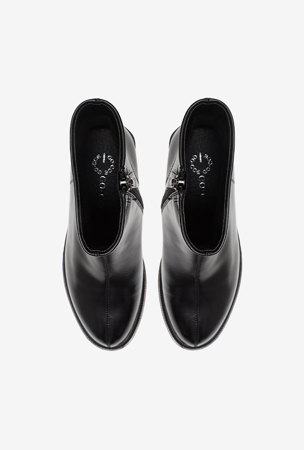 여성 앵클부츠 OZA5F076 블랙 3.5cm