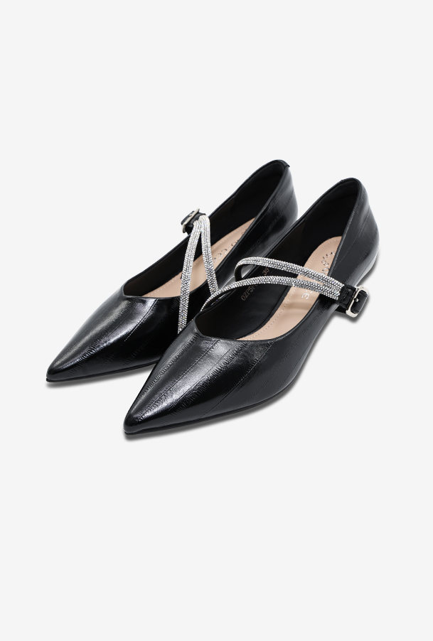 여성 펌프스 OZP5F018 블랙 4.5cm