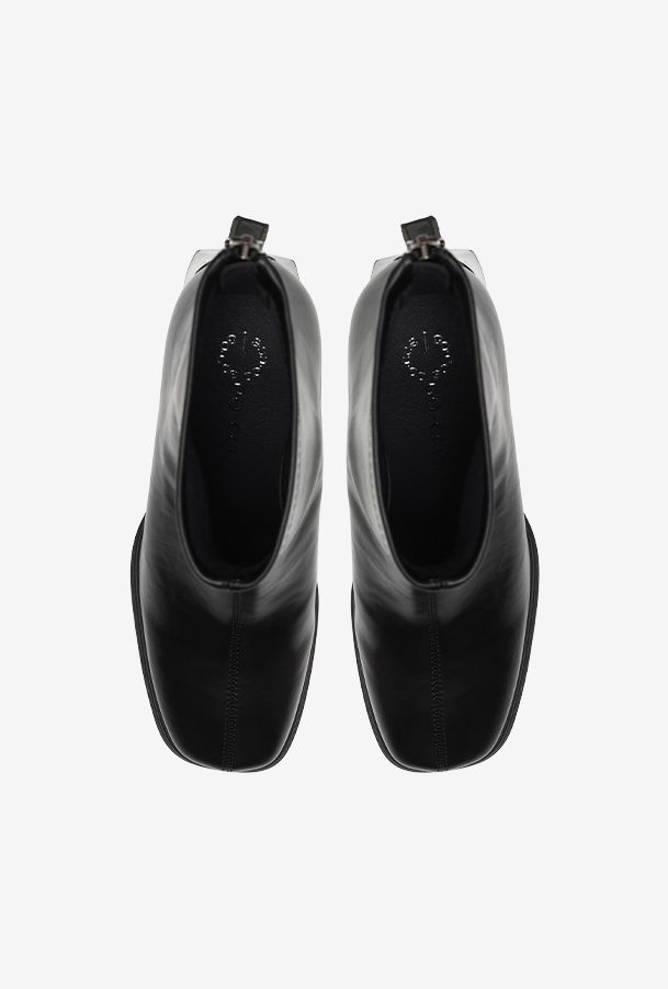 여성 앵클부츠 OZA5F057 블랙 6.5cm