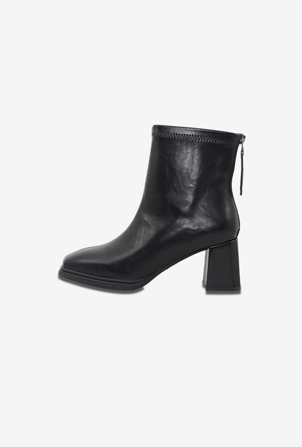 여성 앵클부츠 OZA5F057 블랙 6.5cm