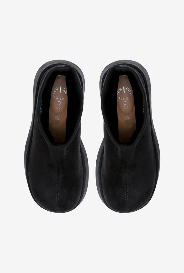 여성 앵클부츠 OZA5F054 블랙 7cm