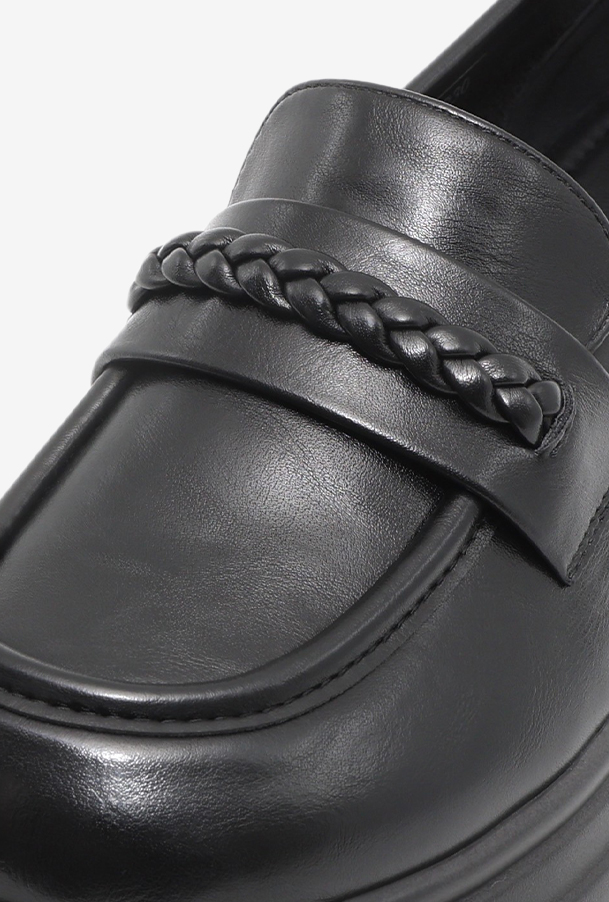 여성 장식 로퍼 OZP5F006 블랙 4.5cm